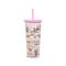 Steel Mill & Co. 24oz. Travel Icons Tumbler with Straw